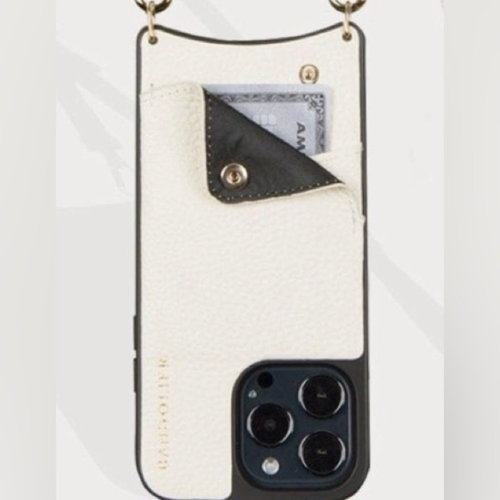 Bandolier Phone Cases in Ivory for iPhone 15 Pro Max